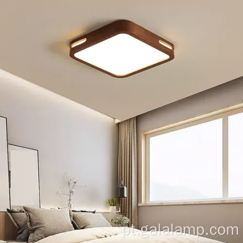 Luz de teto LED minimalista moderno para casas contemporâneas